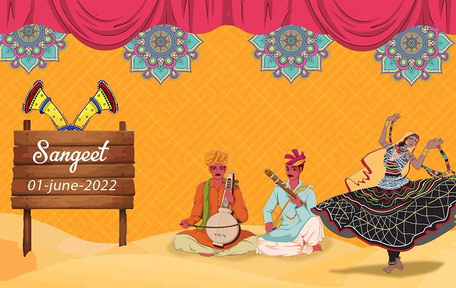 DSWSD-096 - Rajasthani Wedding Invitation Video | Marwari Wedding Invitation  Video | Save The Date - Digital Solution World