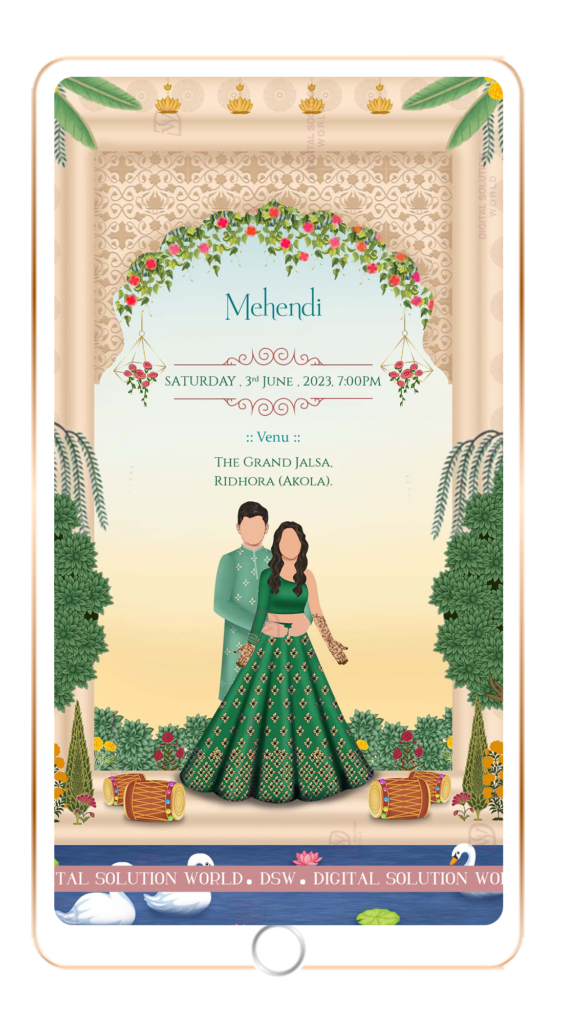 Mehndi Invitation Images - Free Download on Freepik